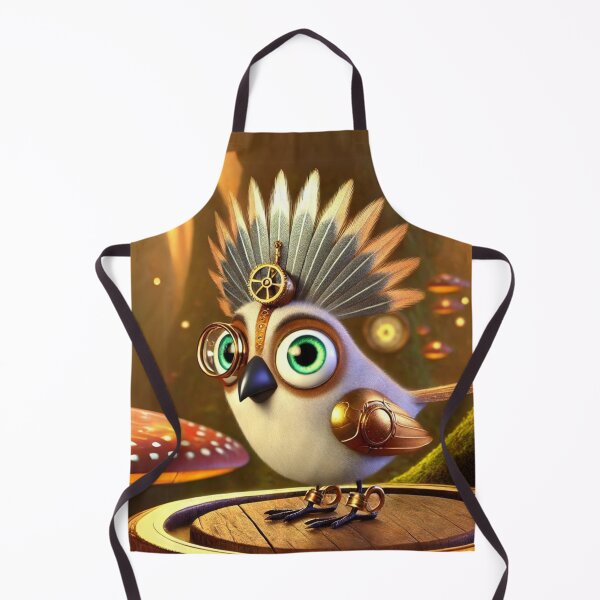 Item preview, Steampunk Scale-Crested Pygmy Tyrant Fantasy designed and sold by Sillytoe.