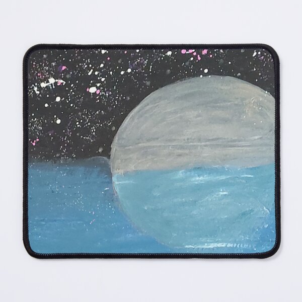 Item preview, galaxy moon designed and sold by Laina H. Creative Consultant.