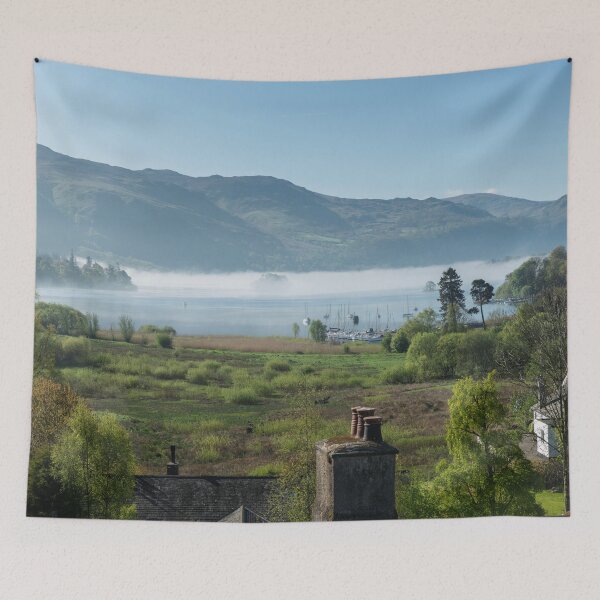 Item preview, Early morning mist rising above Derwentwater designed and sold by David Patterson.