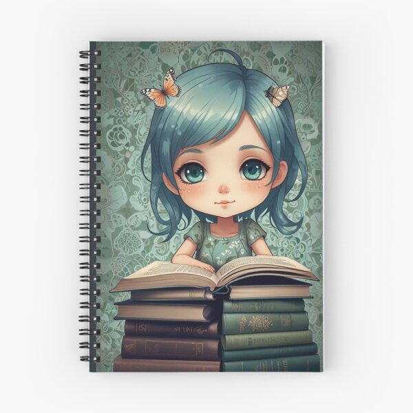 Item preview,  Chibi Reader  designed and sold by MusesWhispers.