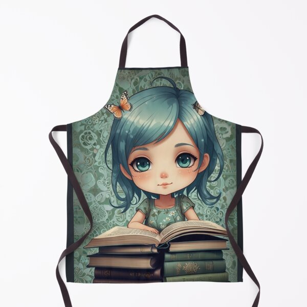 Item preview, Chibi Reader designed and sold by MusesWhispers.