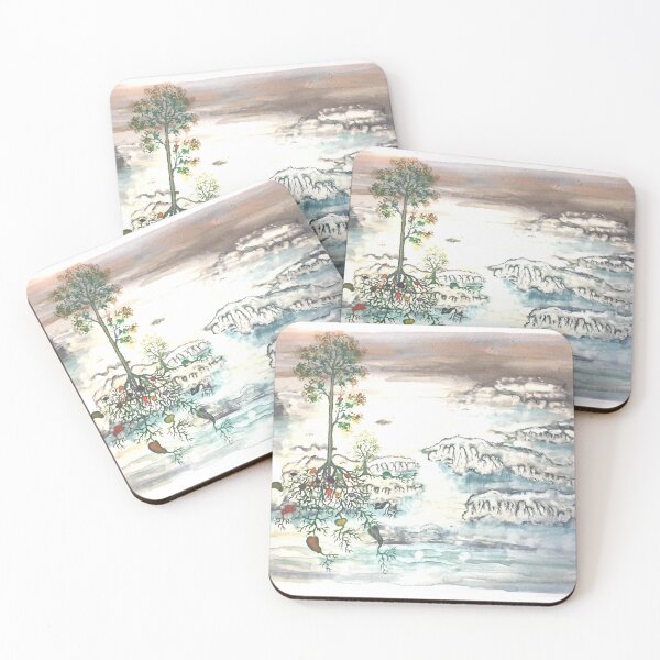 Item preview, Global warming, 12x18 inch, watercolors on cold press paper SKU 4056  designed and sold by Romeo Dobrota.