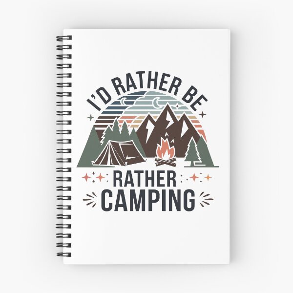 Item preview, I'd Rather be Camping designed and sold by Mateusz Majcherek.