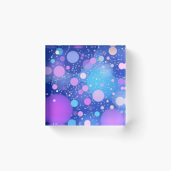 Item preview, Stars Glowing Dots Colorful Abstract Digital Art designed and sold by ART ATTACK ZONE.
