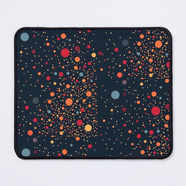Item preview, Points Glowing Dots Colorful Abstract Digital Art designed and sold by ART ATTACK ZONE.