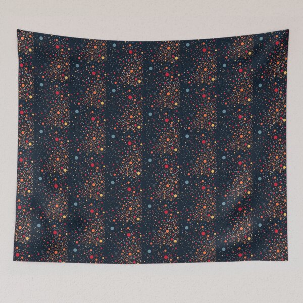 Item preview, Points Glowing Dots Colorful Abstract Digital Art designed and sold by ART ATTACK ZONE.
