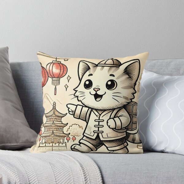 Item preview, Our Cute Friend in China || Cat in designed and sold by AG-Product.