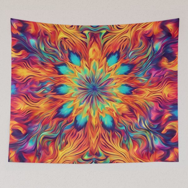 Item preview, Psychedelic Fire Pattern designed and sold by Mark Cannon.