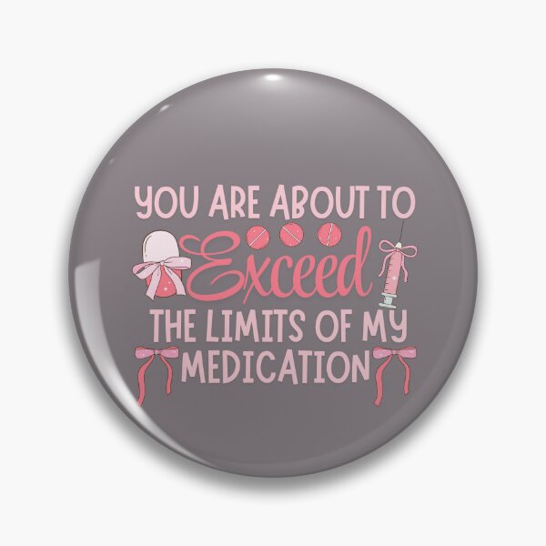 Item preview, You Are About To Exceed The Limits Of My Medication Coquette Bows T-Shirt designed and sold by SunfullyYours.