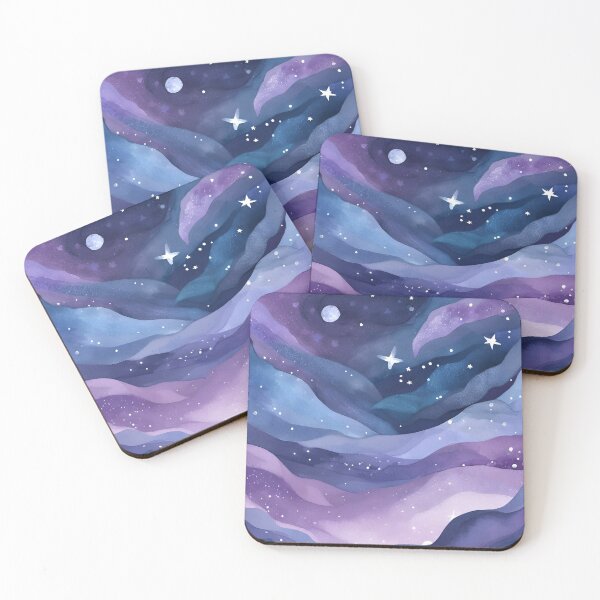 Item preview, Night sky with voilet designed and sold by Gioia-JJ.