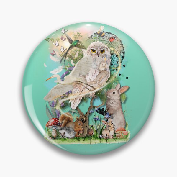 Item preview, Woodland Animals Collage designed and sold by  Designs by Nikki-Louise.