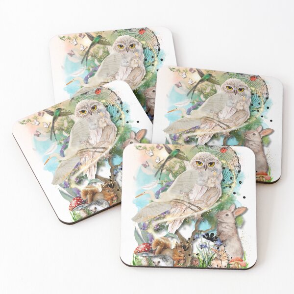 Item preview, Woodland Animals Collage designed and sold by  Designs by Nikki-Louise.
