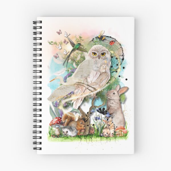 Item preview, Woodland Animals Collage designed and sold by  Designs by Nikki-Louise.
