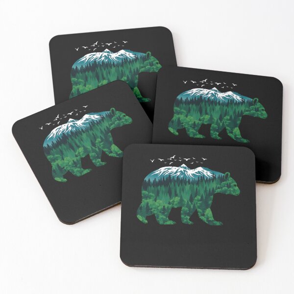 Artikelvorschau, Wilder Braunbär Natur Wald und Berg Wildnis entworfen und verkauft von zbox1.