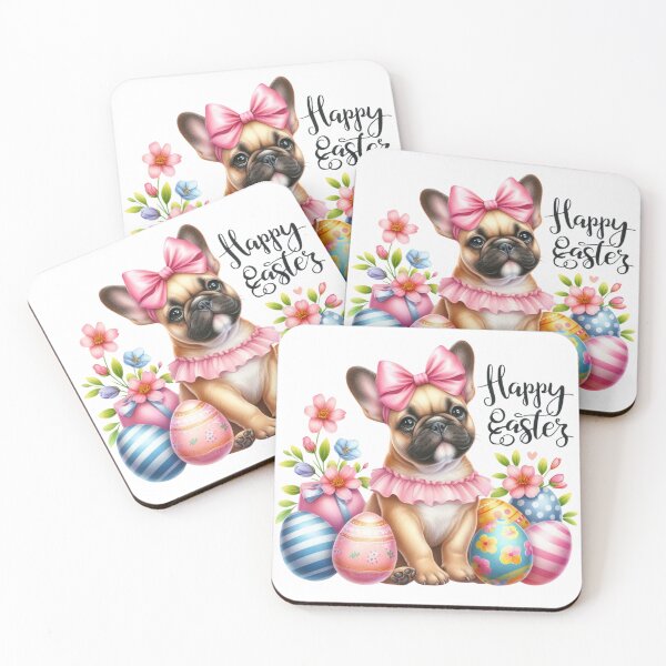 Item preview, Happy Easter [French Bulldog] designed and sold by Rainey Grey + Co.