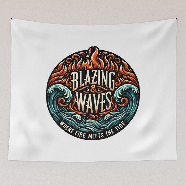 Item preview, Blazing Waves designed and sold by Shipwrecked2020.