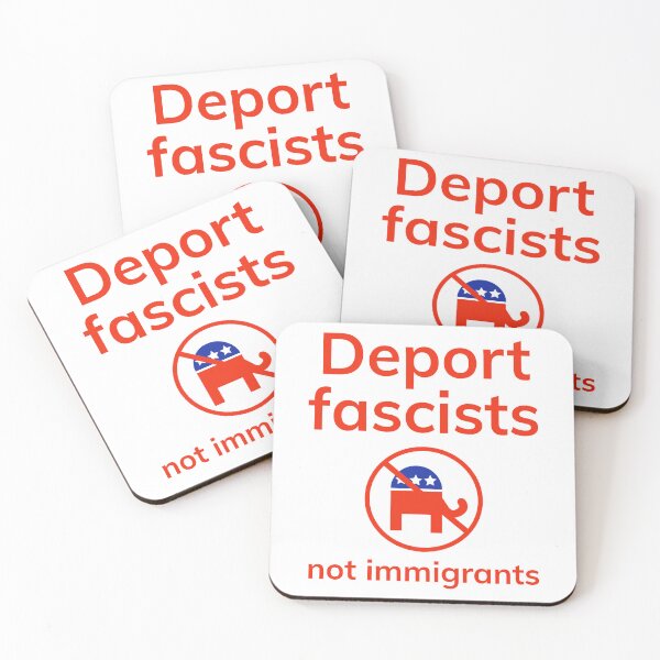 Item preview, Deport fascists not immigrants  designed and sold by Rachel the Artist .