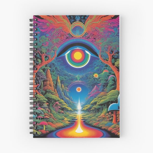 Artikelvorschau, Trippy psychedelische Ausdrücke entworfen und verkauft von HLPsychDesigns.