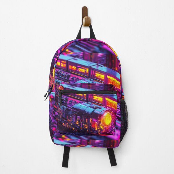 Item preview, Cyberpunk Express – Neon-Fueled Future Train designed and sold by SteadyRolling.