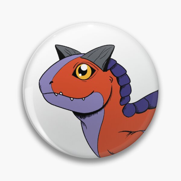 Item preview, Carnomon - Carnotaurus Digimon designed and sold by Noktivus.