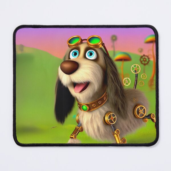 Item preview, Steampunk Spinone Italiano with Mechanical Limbs designed and sold by Sillytoe.