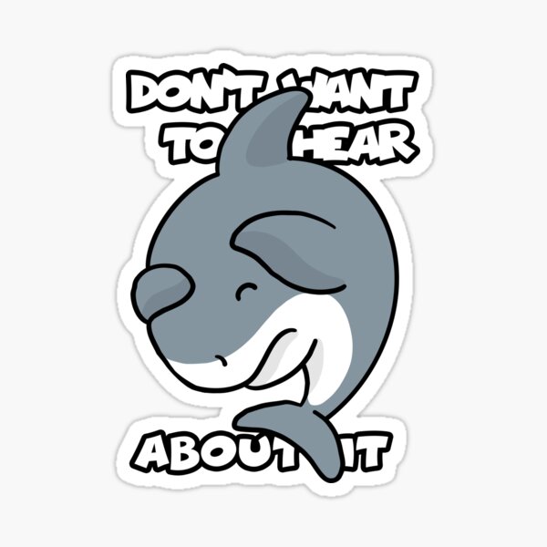 Item preview, Don't want to hear about it designed and sold by Living-Colors.