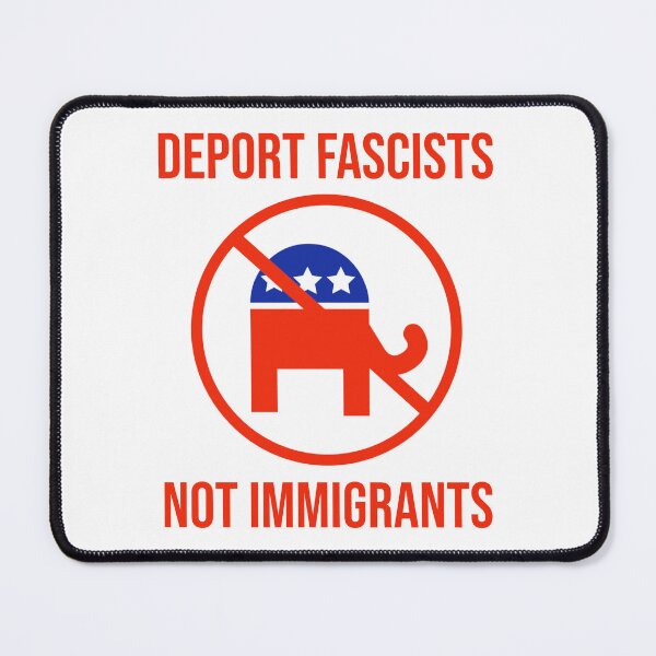 Item preview, Deport fascists not immigrants  designed and sold by Rachel the Artist .