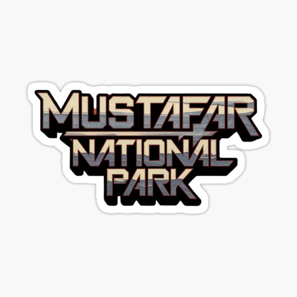Item preview, Mustafar National Park designed and sold by Mateusz Majcherek.