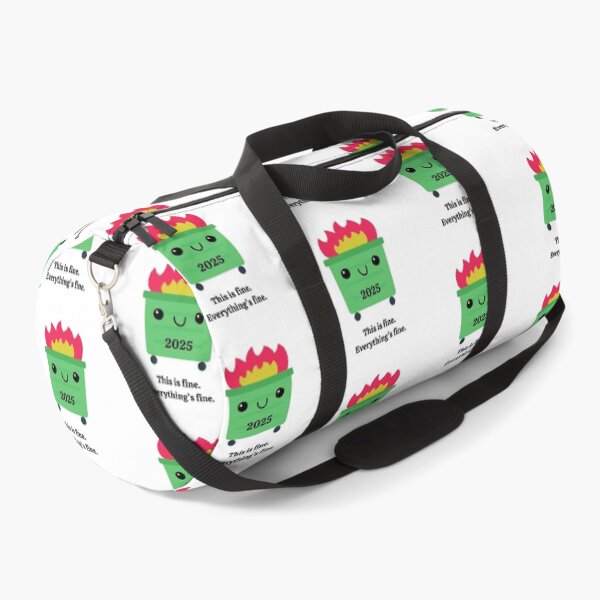 Item preview, Kawaii Dumpster Fire Design 2025 "This is Fine" designed and sold by amandaline.