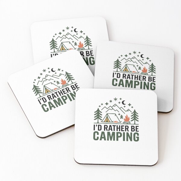 Item preview, I'd Rather be Camping designed and sold by Mateusz Majcherek.