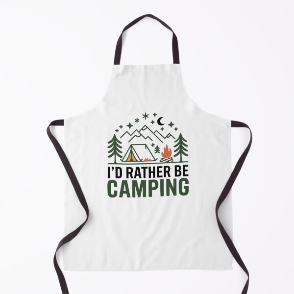 Item preview, I'd Rather be Camping designed and sold by Mateusz Majcherek.