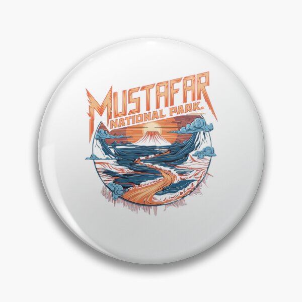 Item preview, Mustafar National Park designed and sold by Mateusz Majcherek.