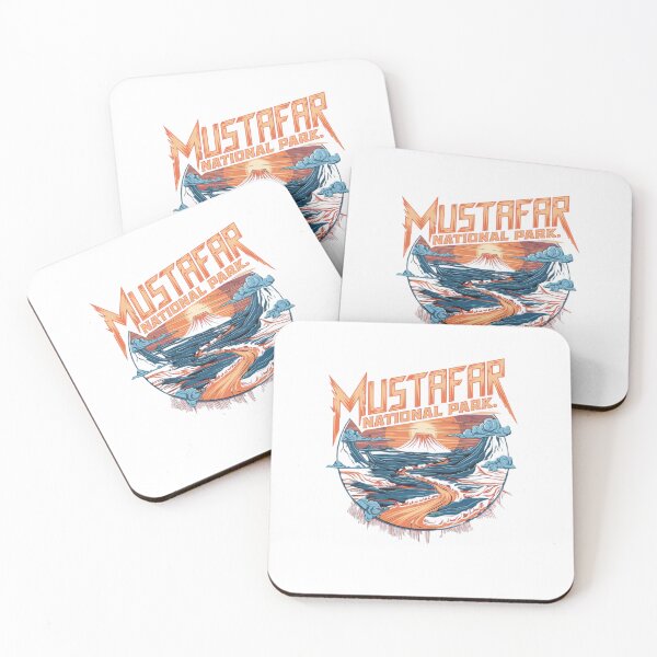 Item preview, Mustafar National Park designed and sold by Mateusz Majcherek.