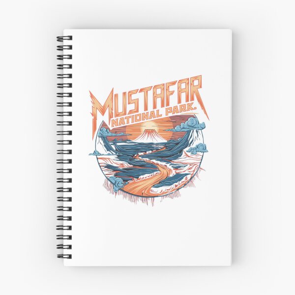 Item preview, Mustafar National Park designed and sold by Mateusz Majcherek.