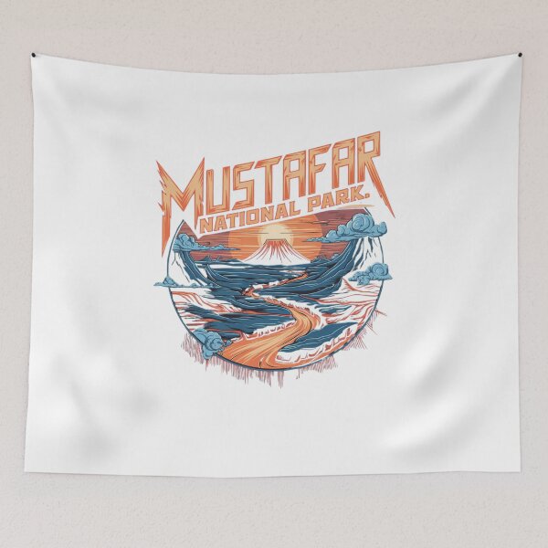 Item preview, Mustafar National Park designed and sold by Mateusz Majcherek.