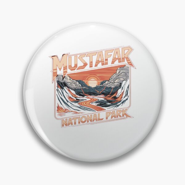 Item preview, Mustafar National Park designed and sold by Mateusz Majcherek.