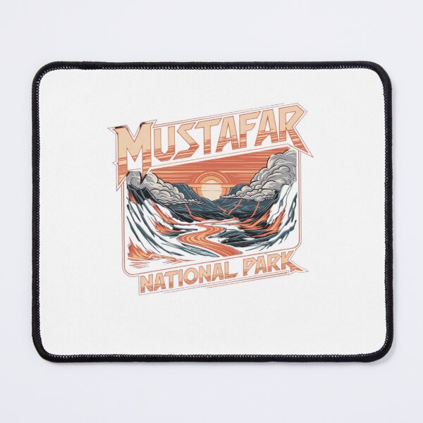 Item preview, Mustafar National Park designed and sold by Mateusz Majcherek.