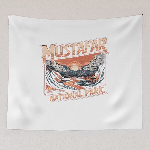 Item preview, Mustafar National Park designed and sold by Mateusz Majcherek.