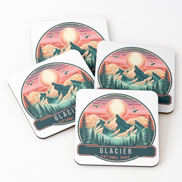 Item preview, Glacier national Park designed and sold by LoveLabDesign.