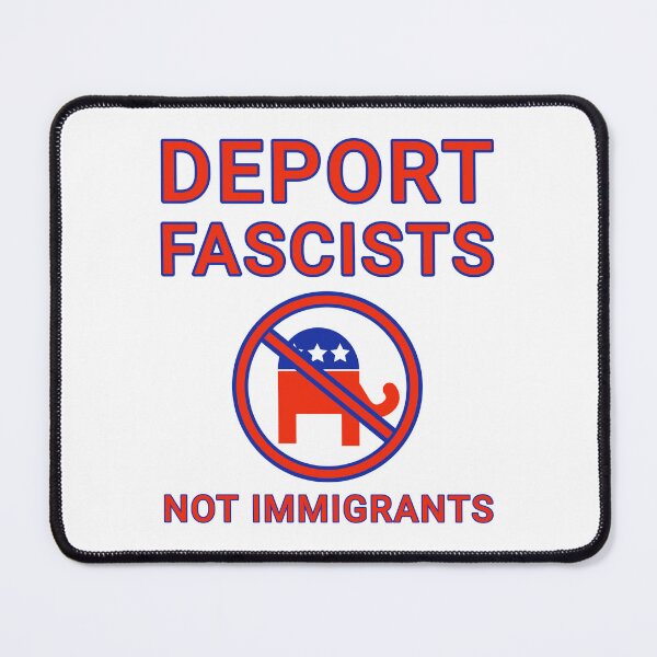 Item preview, Deport fascists not immigrants  designed and sold by Rachel the Artist .