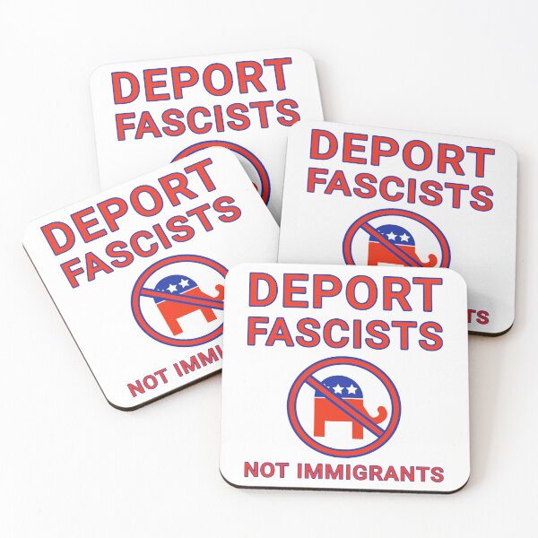 Item preview, Deport fascists not immigrants  designed and sold by Rachel the Artist .