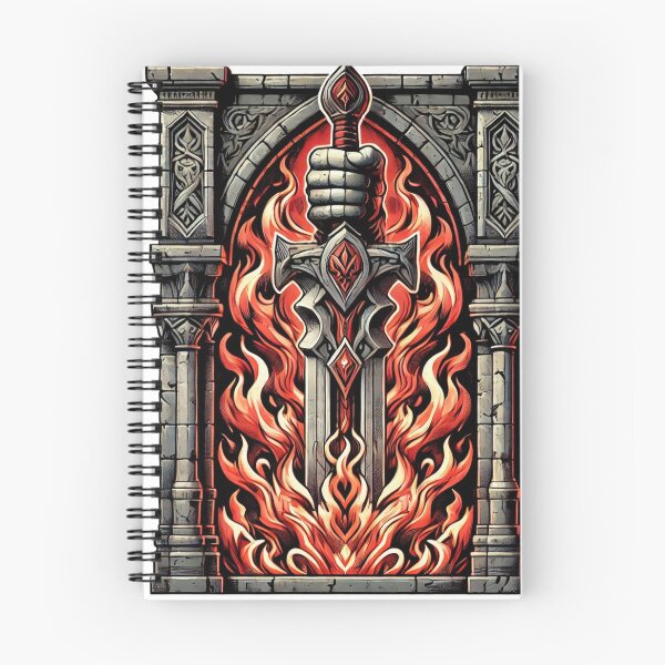Item preview, Fireplace Sword designed and sold by StagInk.