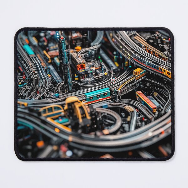 Item preview, Futuristic Miniature Train Metropolis designed and sold by SteadyRolling.