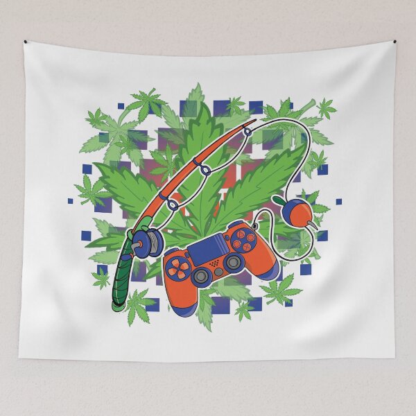 Aperçu de l'œuvre Accro au jeu créée et vendue par TeaBagBandit's Store.