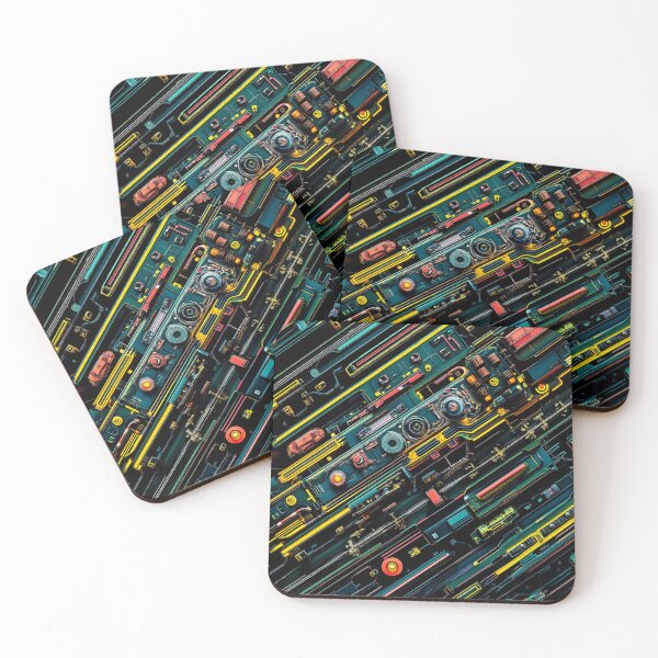 Item preview, Cyberpunk Circuit Train System designed and sold by SteadyRolling.