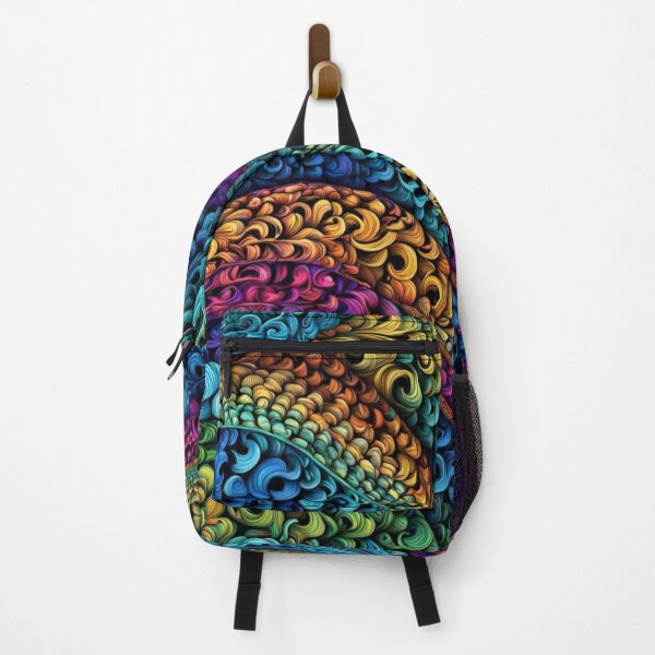 Item preview, Colorful Fractal Wave Patterns designed and sold by Harmonic_Layers.