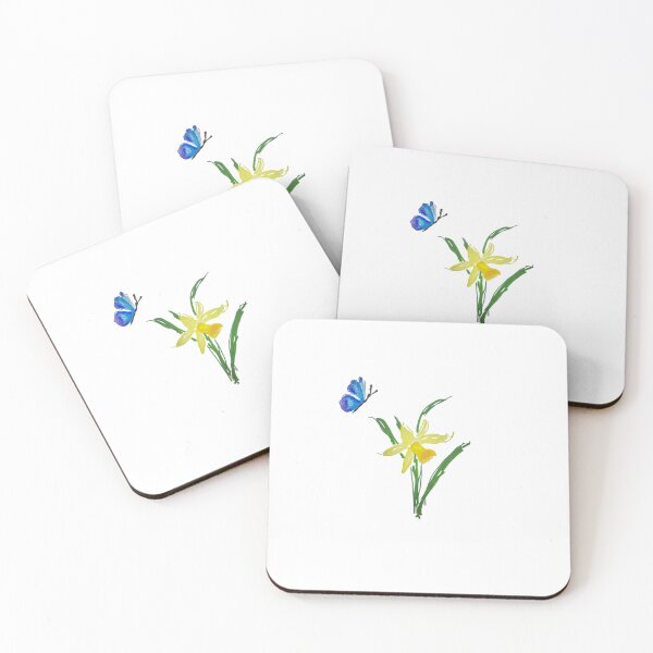 Item preview, Butterfly and a daffodil  designed and sold by Lauracolleen3.