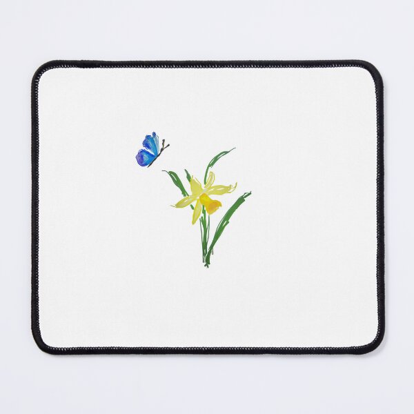 Item preview, Butterfly and a daffodil  designed and sold by Lauracolleen3.