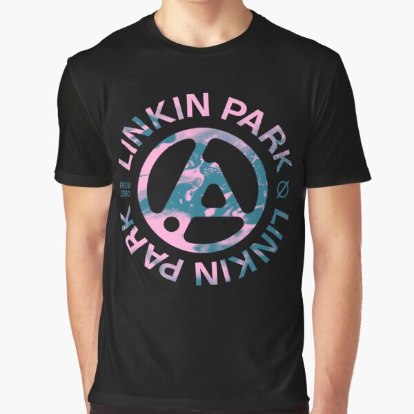 Vista previa del artículo con la obra «Camiseta con el logotipo del juego Linkin Park, logotipo de Linkin Park From Zero: banda de rock estadounidense», diseñado y vendido por MangaMannia.