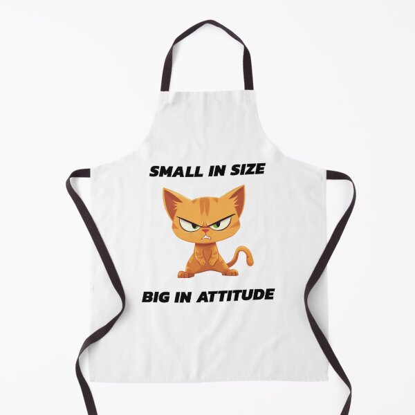 Item preview, Small Cat with Big Attitude designed and sold by EastEndTownie.